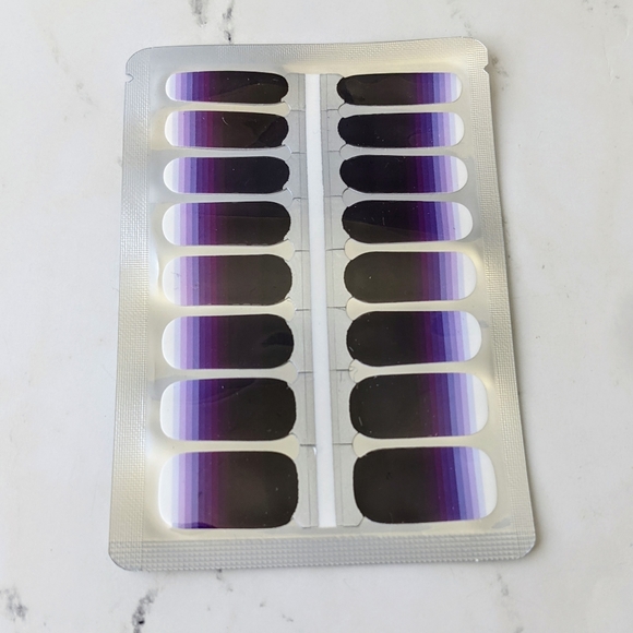 5 for $20 Nail Wraps- Purple Haze - Picture 2 of 9